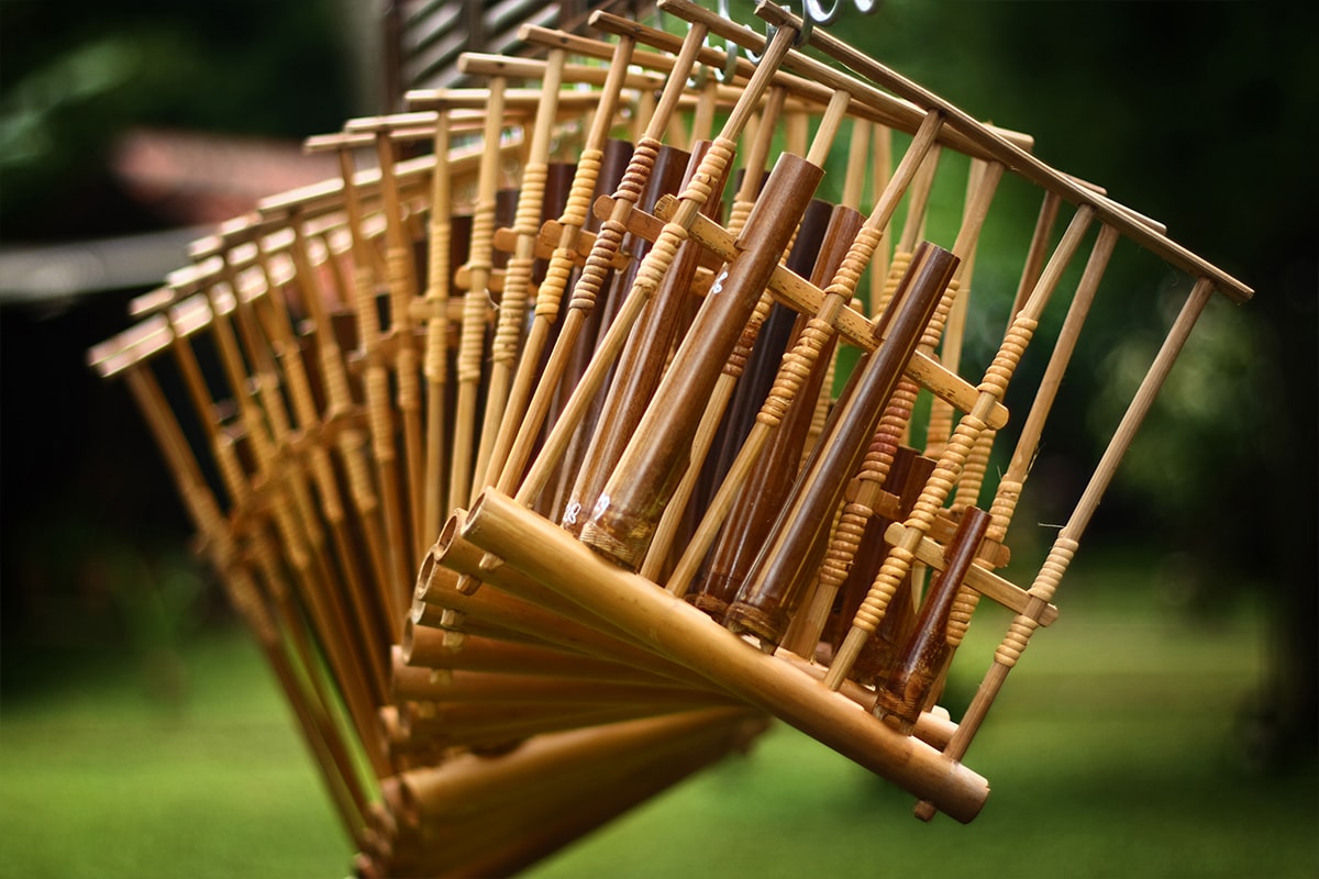 a set of Angklung