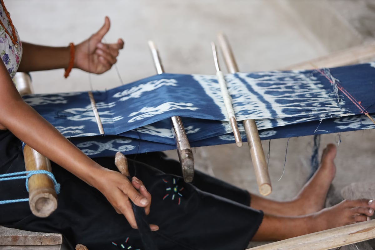 Indonesian fabric